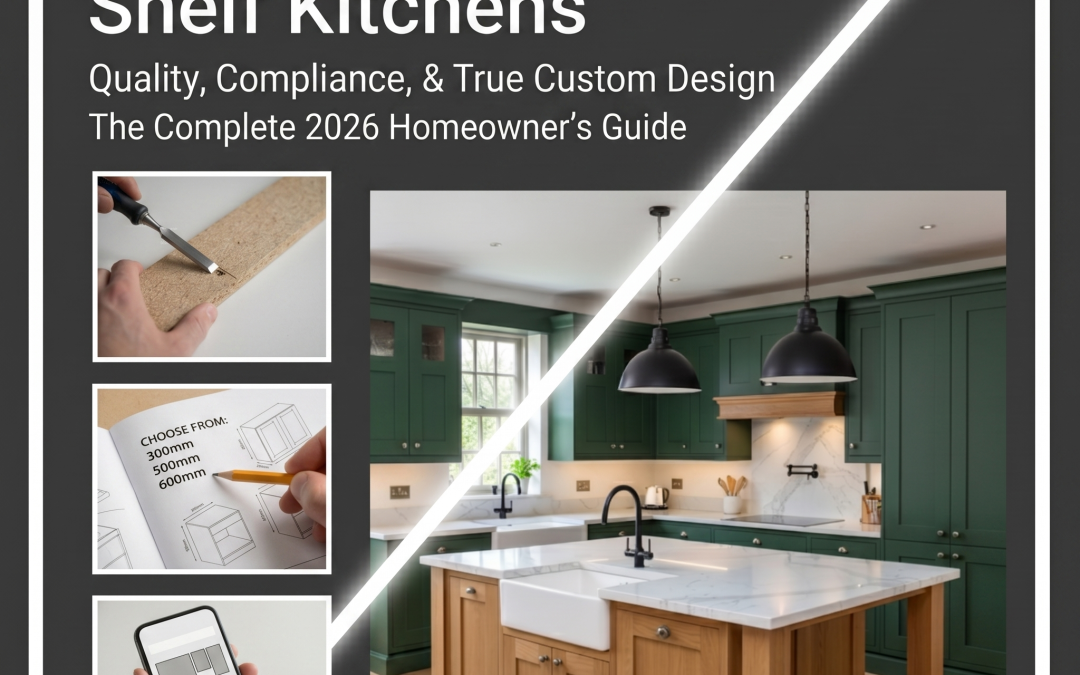 Bespoke vs. Off-the-Shelf Kitchens: The Complete Guide to Quality, Compliance, and True Custom Design
