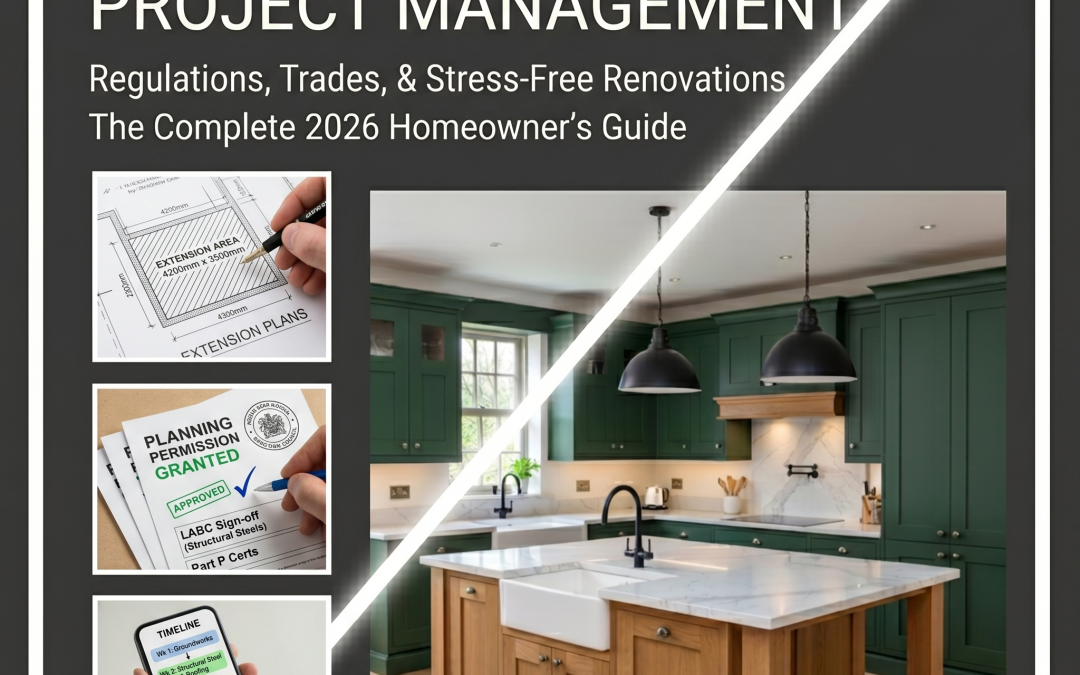 Navigating Kitchen Extensions and Project Management: The 2026 Guide to Regulations, Trades, and Stress-Free Renovations